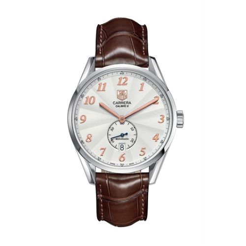 TAG Heuer Carrera Calibre 6 39 Heritage Stainless Steel / Silver / Alligator